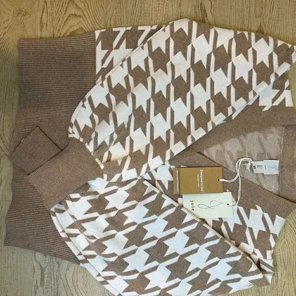 Joie Sweaters! Joie Houndstooth Cardigan! - Picture 4 of 6